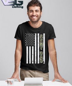 American Flag Army Dad Veteran Father's Day T-shirt