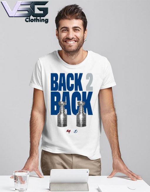 Back 2 Back Champions Lightning And Buccaneers 21 Shirt Hoodie Sweater Long Sleeve And Tank Top