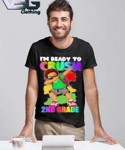 Boy Dabbing I'm ready to Crush 2nd Grade Back to School shirt