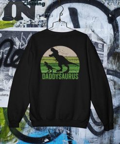 Daddy Saurus Vintage Father's Day T-s Sweater