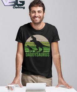 Daddy Saurus Vintage Father's Day T-shirt