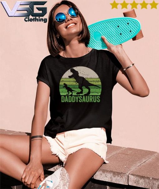 Daddy Saurus Vintage Father's Day T-s Women's T-Shirts