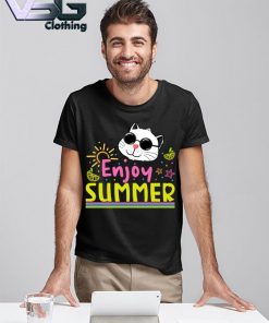 Enjoy Summer cute Cat shirt