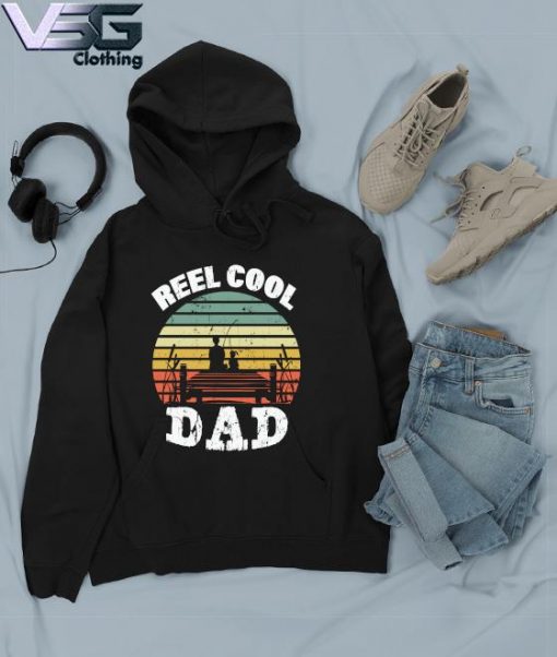 Fishing Reel Cool Dad Vintage Father's Day T-s Hoodie