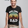 Fishing Reel Cool Dad Vintage Father's Day T-shirt