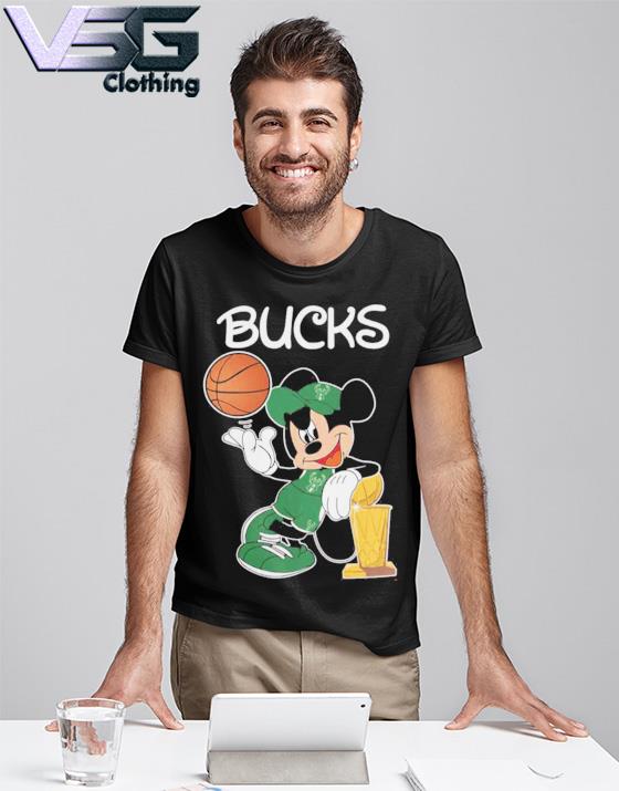 Mickey mouse Cup Milwaukee Bucks Basketball Champion 2021 shirt