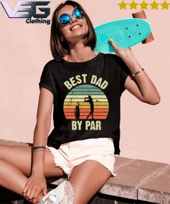 Official Golf Best Dad By Par Vintage Father's Day T-s Women's T-Shirts