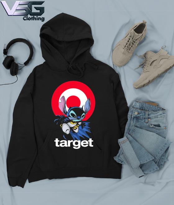 Baby Stitch Batman Target Logo Halloween shirt, hoodie, sweater, long  sleeve and tank top