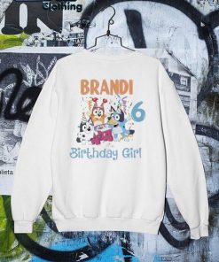 Bluey Birthday Family Matching Personalized Bingo Shirt