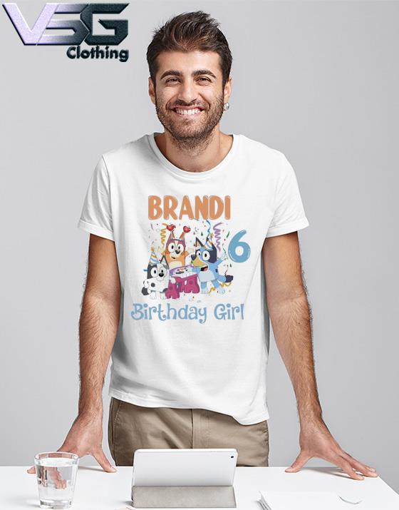 Bluey Birthday Shirt, Bluey Birthday Girl or Birthday boy,Bluey Family Shirt (Birthday Girl)