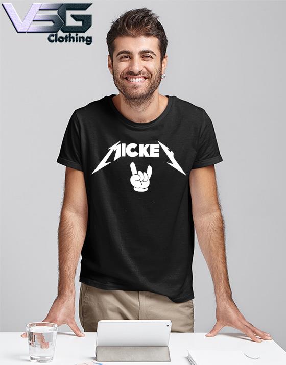 mickey mouse metallica shirt