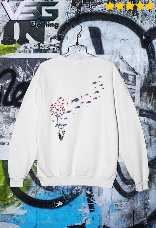 Buffalo Bills Long Sleeve Shirt Dandelion Flower - Jomagift