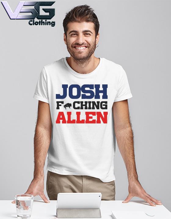 Josh Allen Mosh Allen Buffalo Bills Fan Shirt Rocker Heavy 