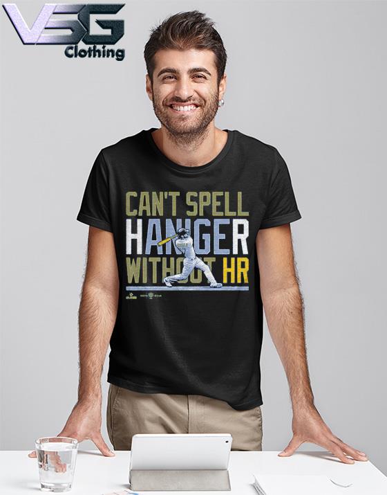 Can't Spell Haniger Without HR Shirt Mitch Haniger Seattle Baseball shirt,  hoodie, sweater, long sleeve and tank top