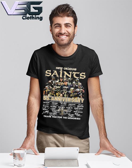 Drew Brees Legend New Orleans Saints Thanks For The Memories Signature Shirt  - T Shirt Classic