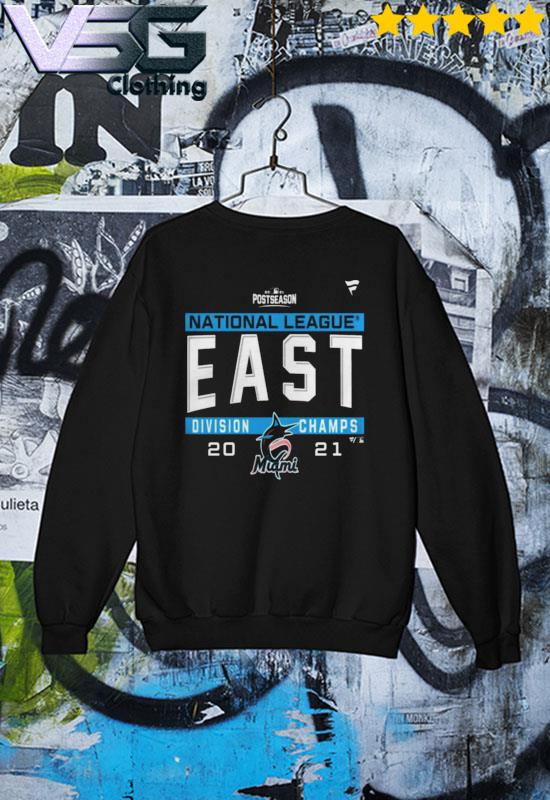 Official Miami Marlins 2021 Nl East Division Champs Shirt, hoodie, sweater,  long sleeve and tank top