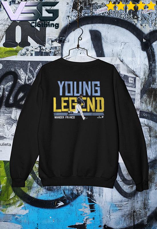 Official Wander Franco Young Legend 2021 Shirt, hoodie, sweater, long  sleeve and tank top