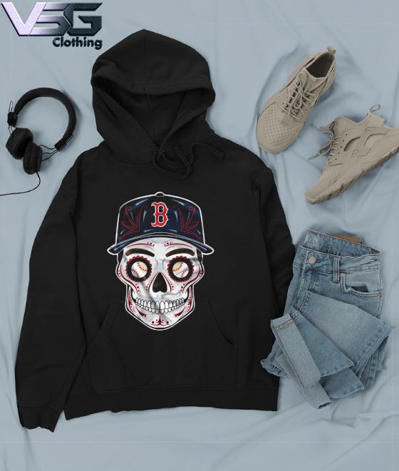 Boston Red Sox Sugar Skull Shirt - CrewSkull®