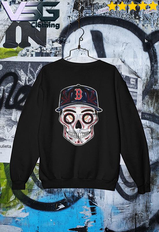Sugar Skull Tattoo Boston Red Sox Baseball Shirt, hoodie, sweater