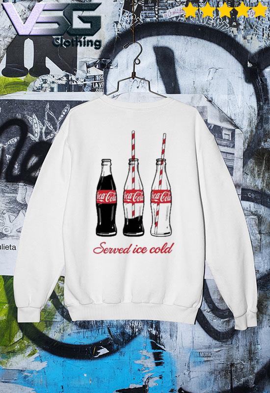 Manuscript Savant neus Coca Cola Merchandise Served Ice Cold Tee Shirt, hoodie, sweater, long  sleeve and tank top