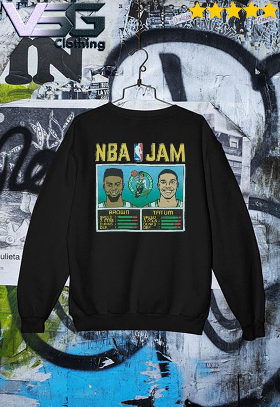 Nba Jam Celtics Brown And Tatum T Shirt