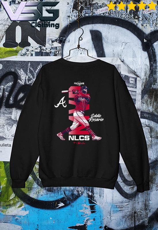 The MVP Eddie Rosario Atlanta Braves 2021 NLCS National League Champions T- Shirt, hoodie, sweater, long sleeve and tank top