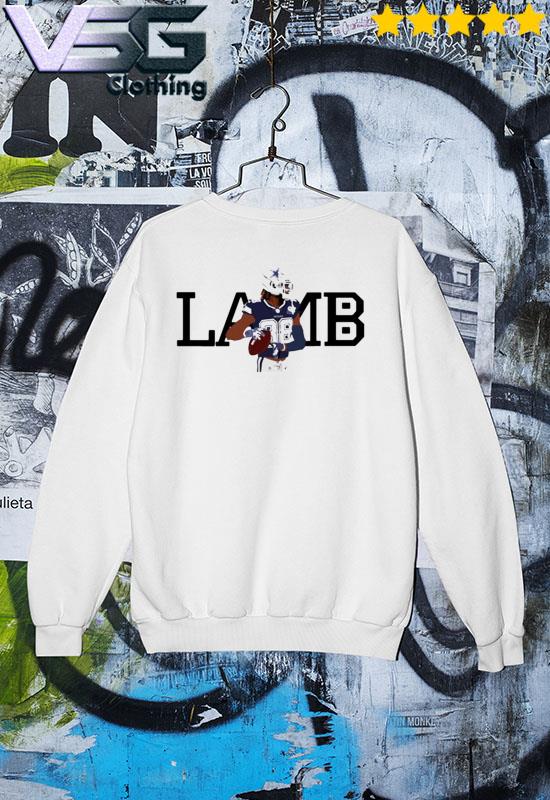 DALLAS COWBOYS CeeDee Lamb 88 grey Sweater