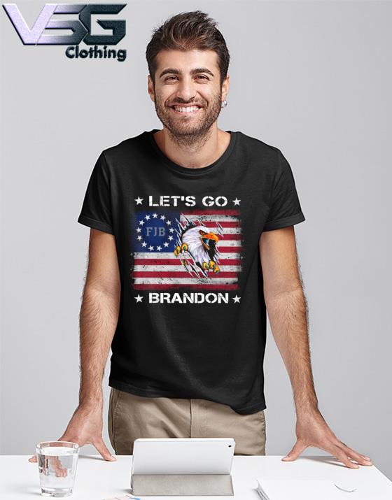 Official Eagle American flag let's go brandon #FJB shirt, hoodie, sweater,  long sleeve and tank top