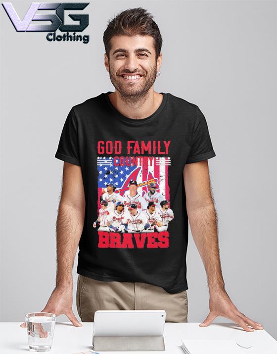 God family country Atlanta Braves t-shirt, hoodie, sweater, long sleeve and  tank top