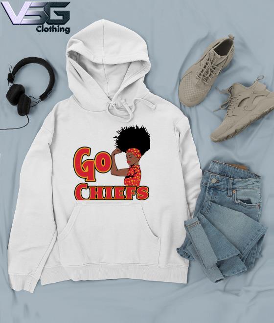 Kansas City Chiefs black girl wear hat shirt, hoodie, sweater