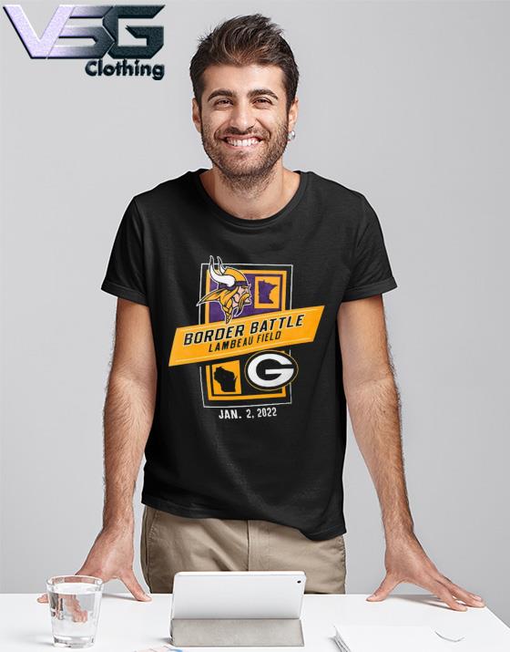 Packers vs Vikings 1-2-22 Match-Up T-Shirt, hoodie, sweater, long sleeve  and tank top