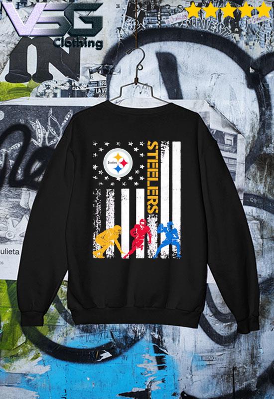 Pittsburgh Steelers Football American flag 2021 Shirt hoodie