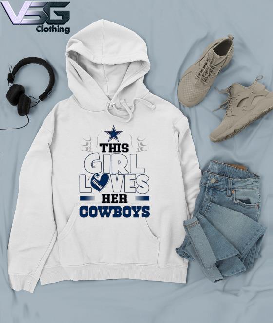 Girls dallas clearance cowboys sweatshirt