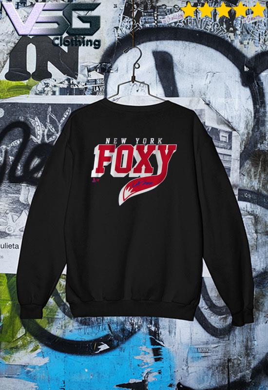 Adam Fox Foxy New York Shirt, hoodie, sweater, long sleeve and