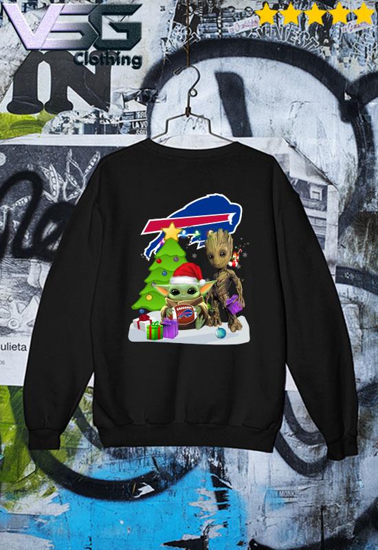 Santa Baby Groot Hug Buffalo Bills Christmas sweater, hoodie, sweater, long  sleeve and tank top