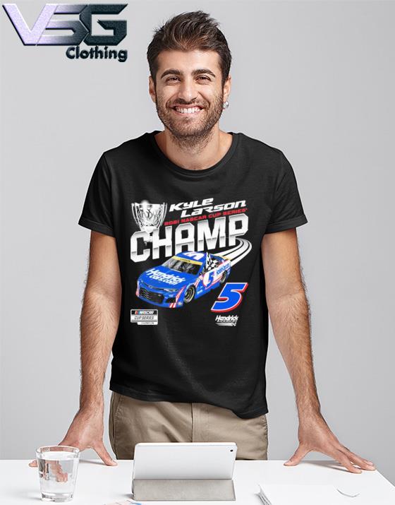 Kyle Larson 2021 Nascar Cup Series Champion signature shirt, hoodie,  sweater, long sleeve and tank top