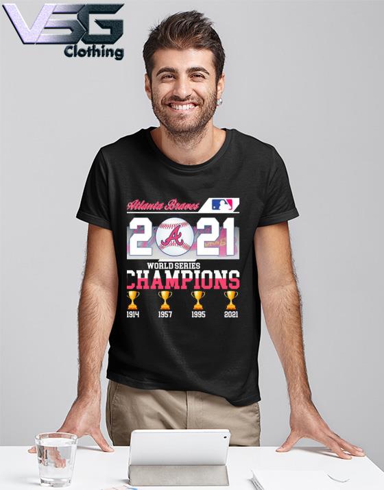 Official Atlanta Braves 2021 World Series Champions T-Shirt