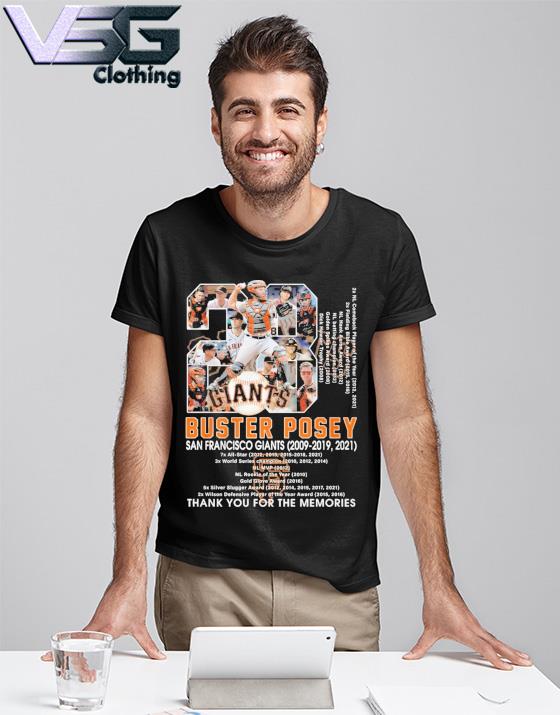 Official Buster Posey San Francisco Giants 28 Years Anniversary