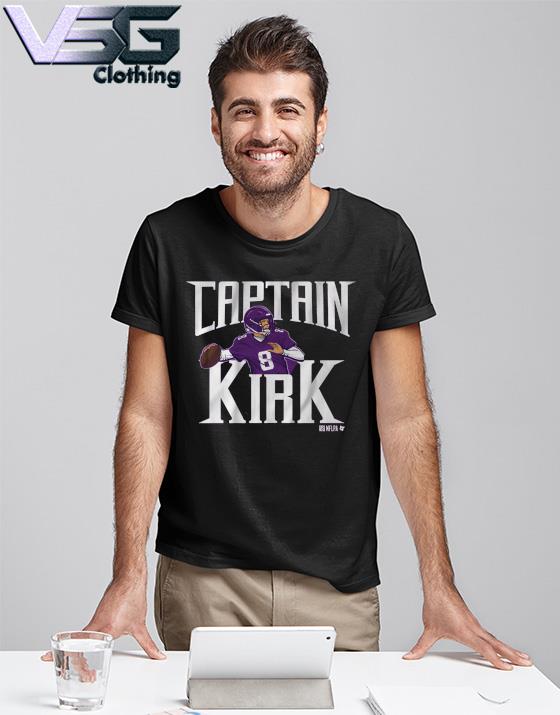 Official Kirk Cousins Captain Kirk Nflpa Shirt, hoodie, sweater, long  sleeve and tank top