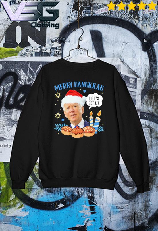 Get lit clearance hanukkah sweater