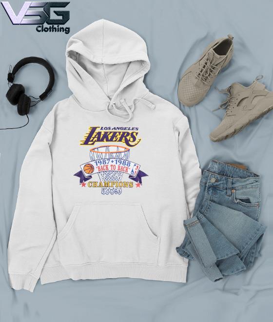 Vintage Los Angeles Lakers Back To Back Shirt - High-Quality
