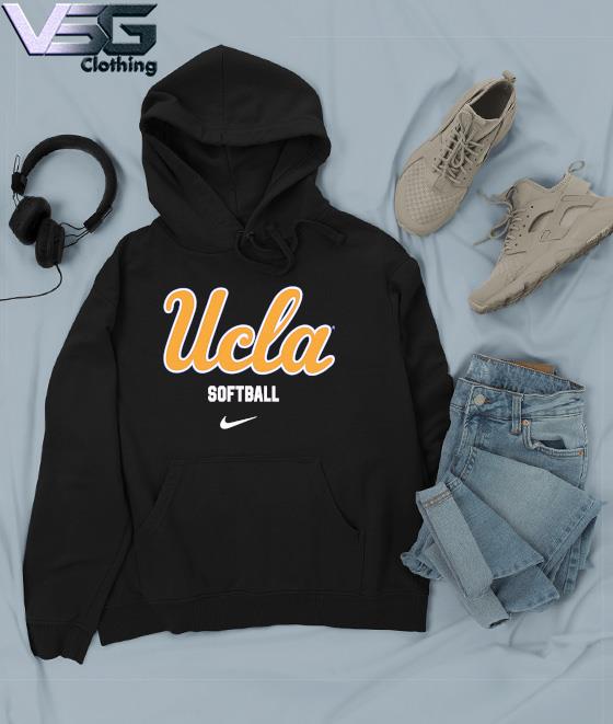 UCLA Swim & Dive Nike Hooded Sweatshirt - black and white — Season Tees