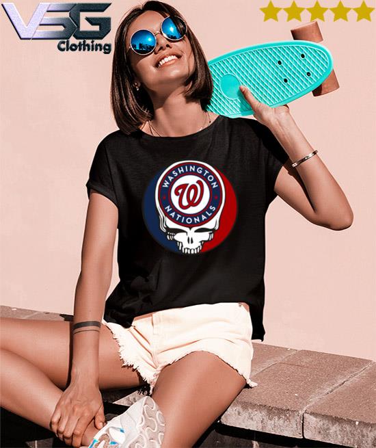 Washington Nationals The Grateful Dead Baseball MLB Mashup Shirts