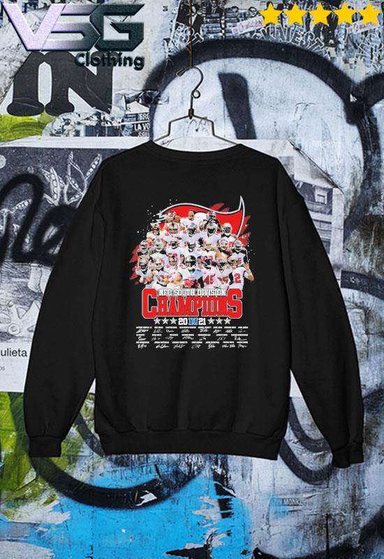 Tampa Bay Buccaneers 2021 NFC South Champions 4-Time Shirt, hoodie,  sweater, long sleeve and tank top