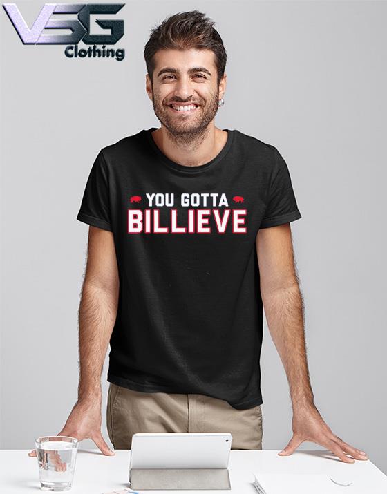 Billieve Logo Buffalo Bills T-shirt, hoodie, sweater, long sleeve and tank  top