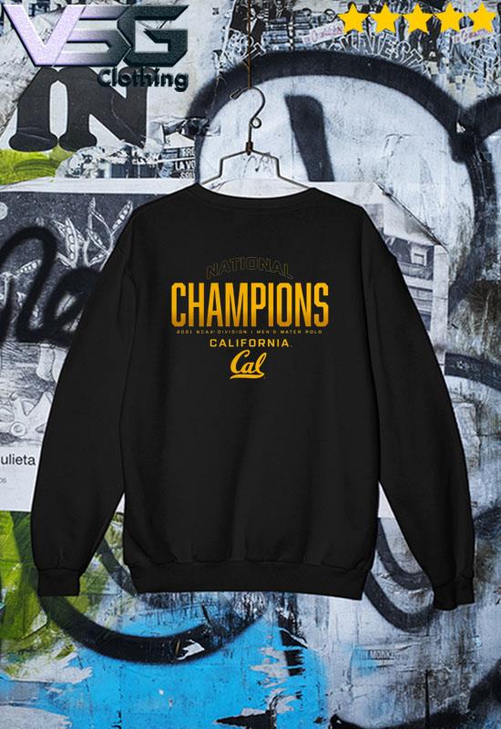 Cal Bears 2021 NCAA Men's Water Polo National Champions shirt