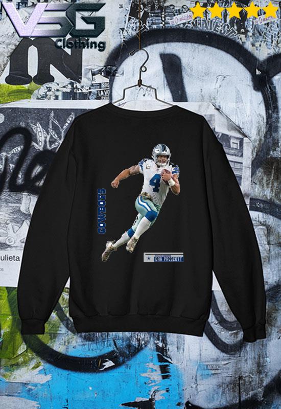 Men's Custom Dak Prescott Grey Dallas Cowboys Legend Player