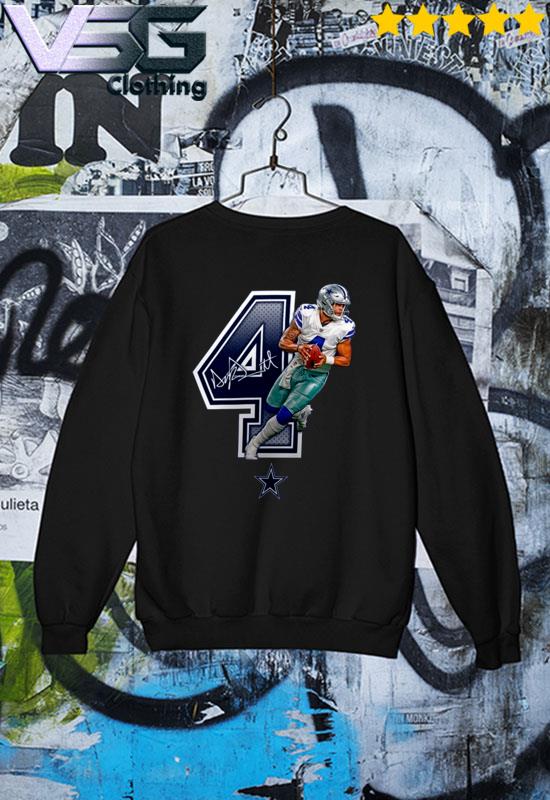 Number 4 Dallas Cowboys dak prescott shirt, hoodie, longsleeve, sweater