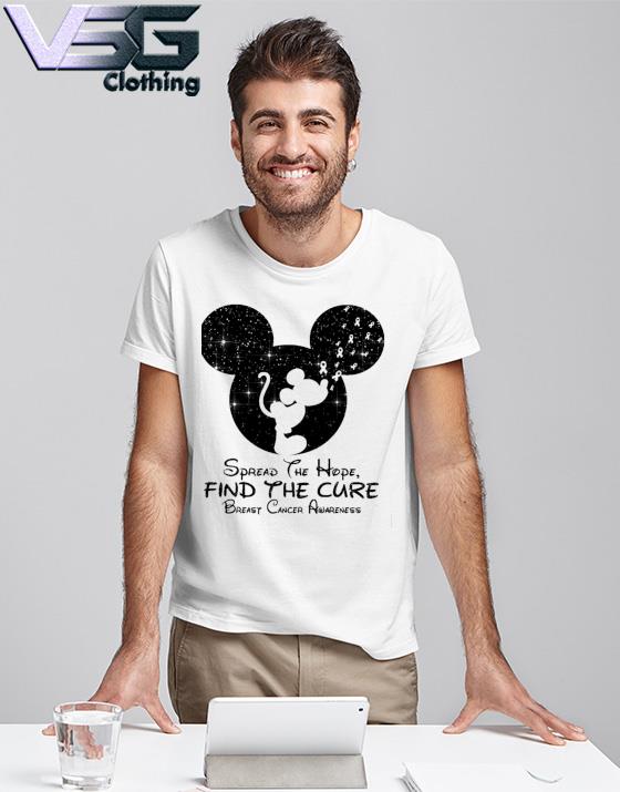 Disney Mickey Mouse Hope For A Cure Childhood Cancer Awareness T-Shirt -  TeeNavi