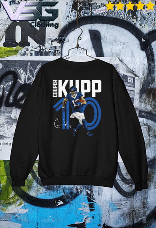 No 10 Cooper Kupp Signed Graphic Shirt, hoodie, sweater, long